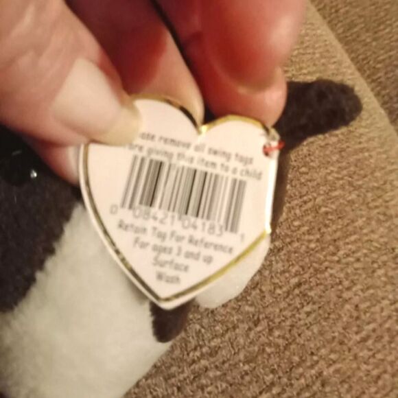 Ty Beanie Baby Bruno RARE- Retired 1997 TAG ERRORS- Collectible - Picture 3 of 5